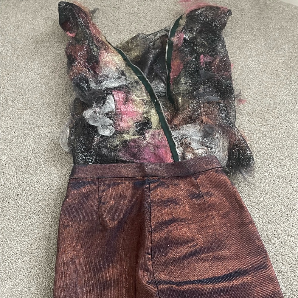 Top and skirt from instagram custom made